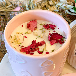 Pink Heart Canister