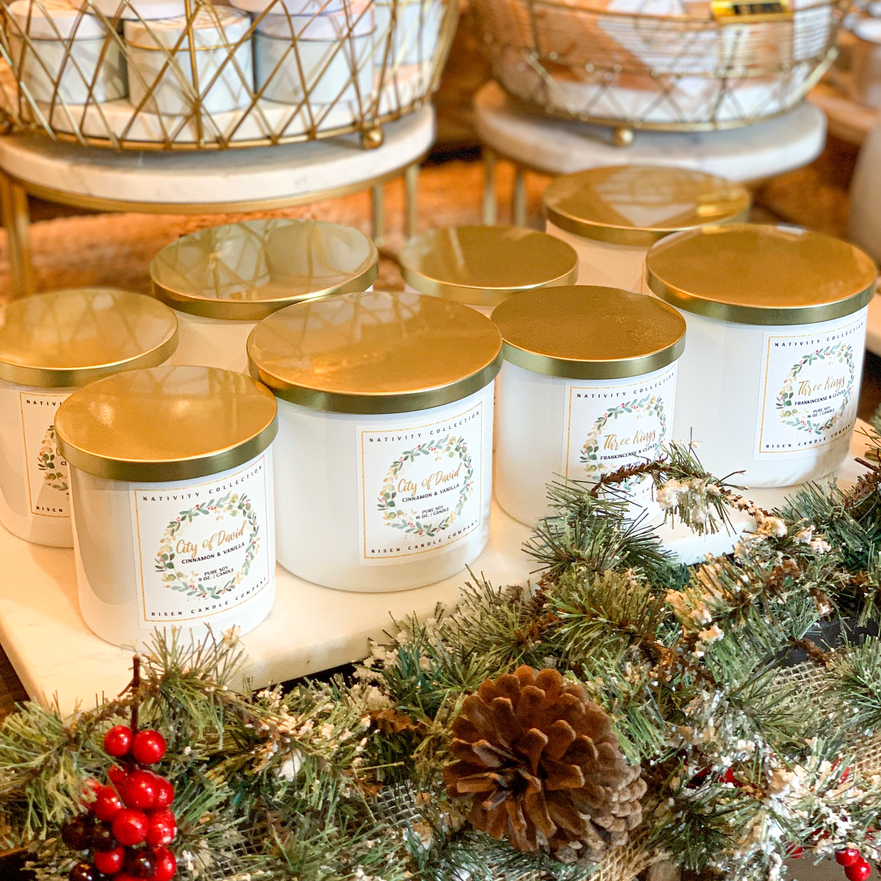 Holy Night - Citrus & Cranberries Candle