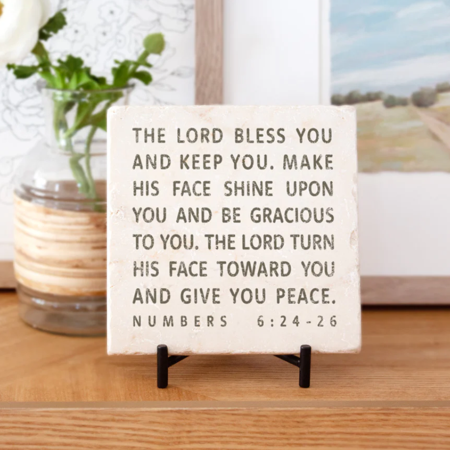 Trivet Scripture Stone