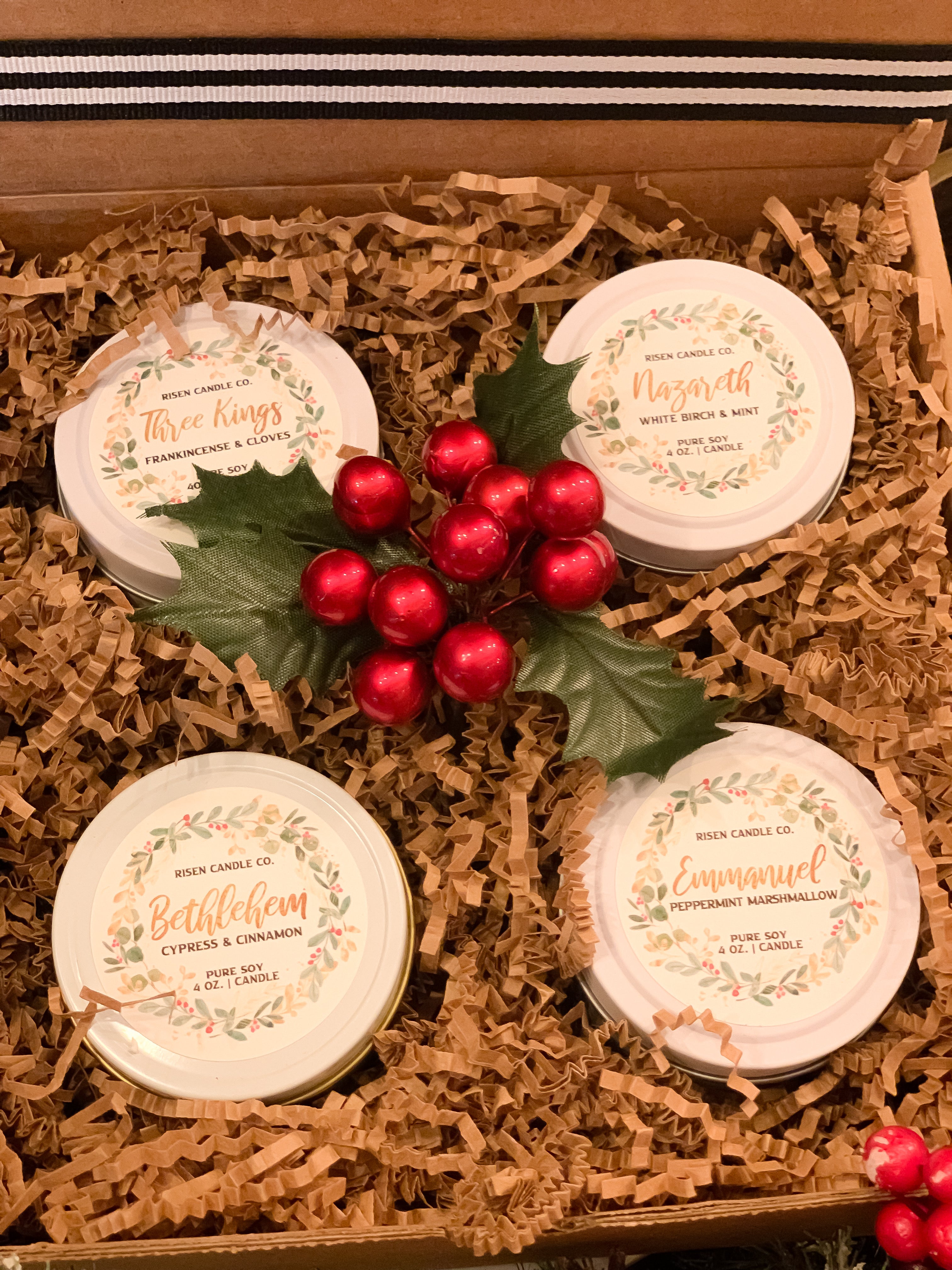 Nativity Tins Gift Box