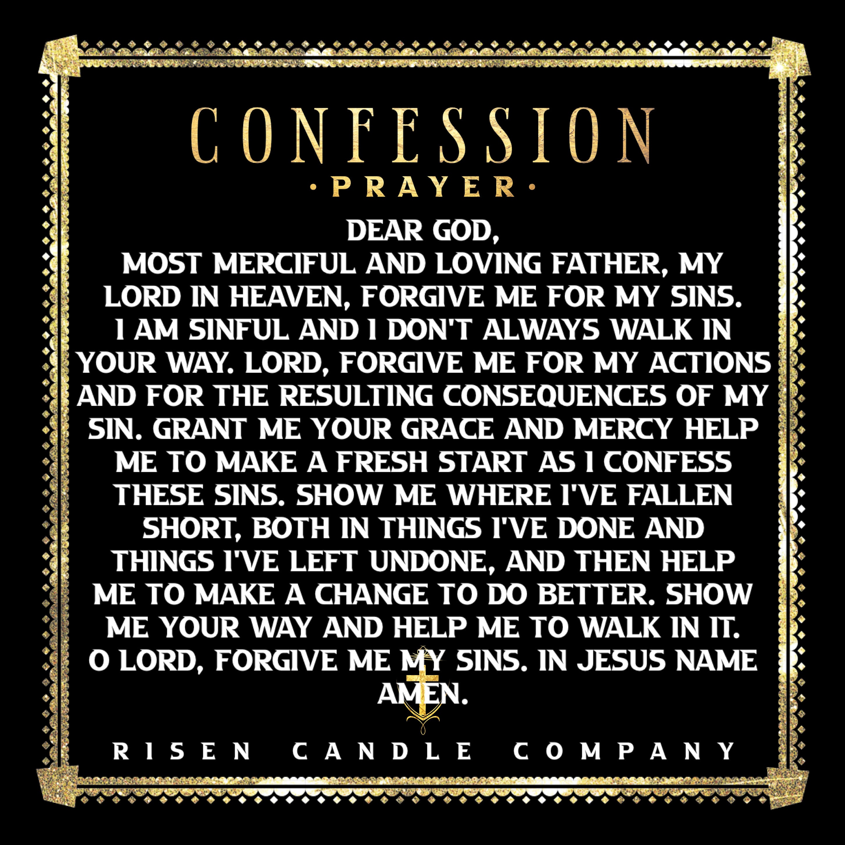 Confession - Frankincense & Amber