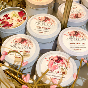 God Is Love Candle