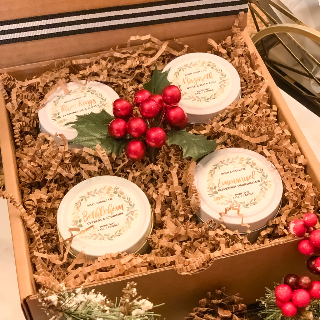 Nativity Tins Gift Box