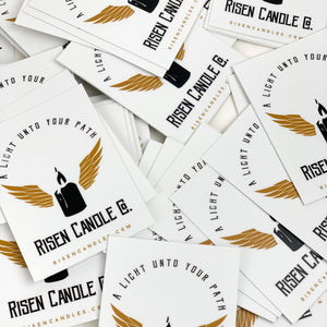 Risen Rectangle Sticker