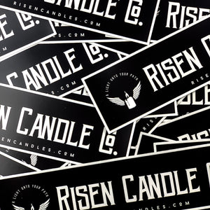 Risen Large Bumper Sticker