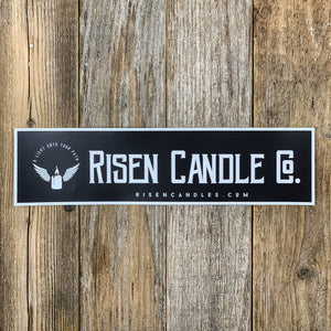 Risen Large Bumper Sticker