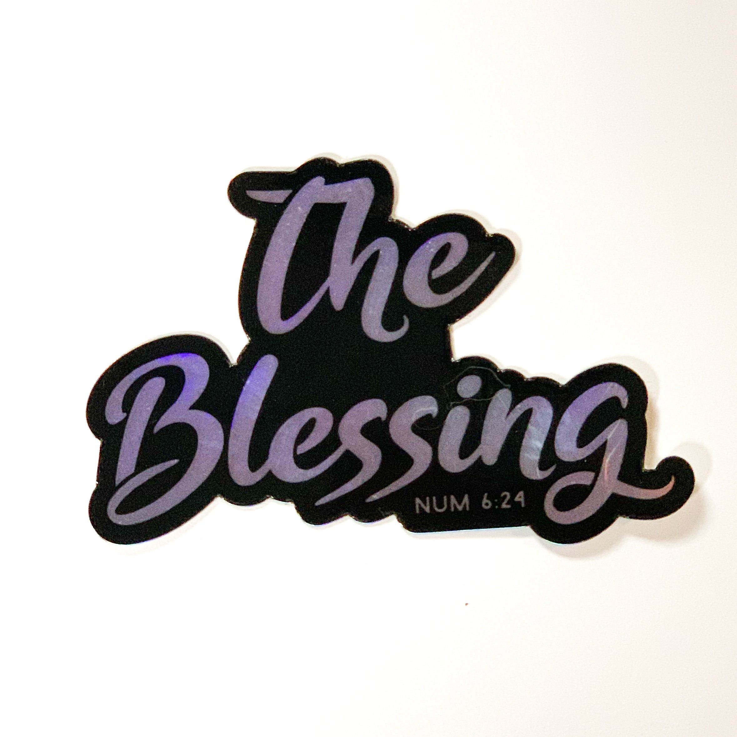 The Blessing Holographic Sticker