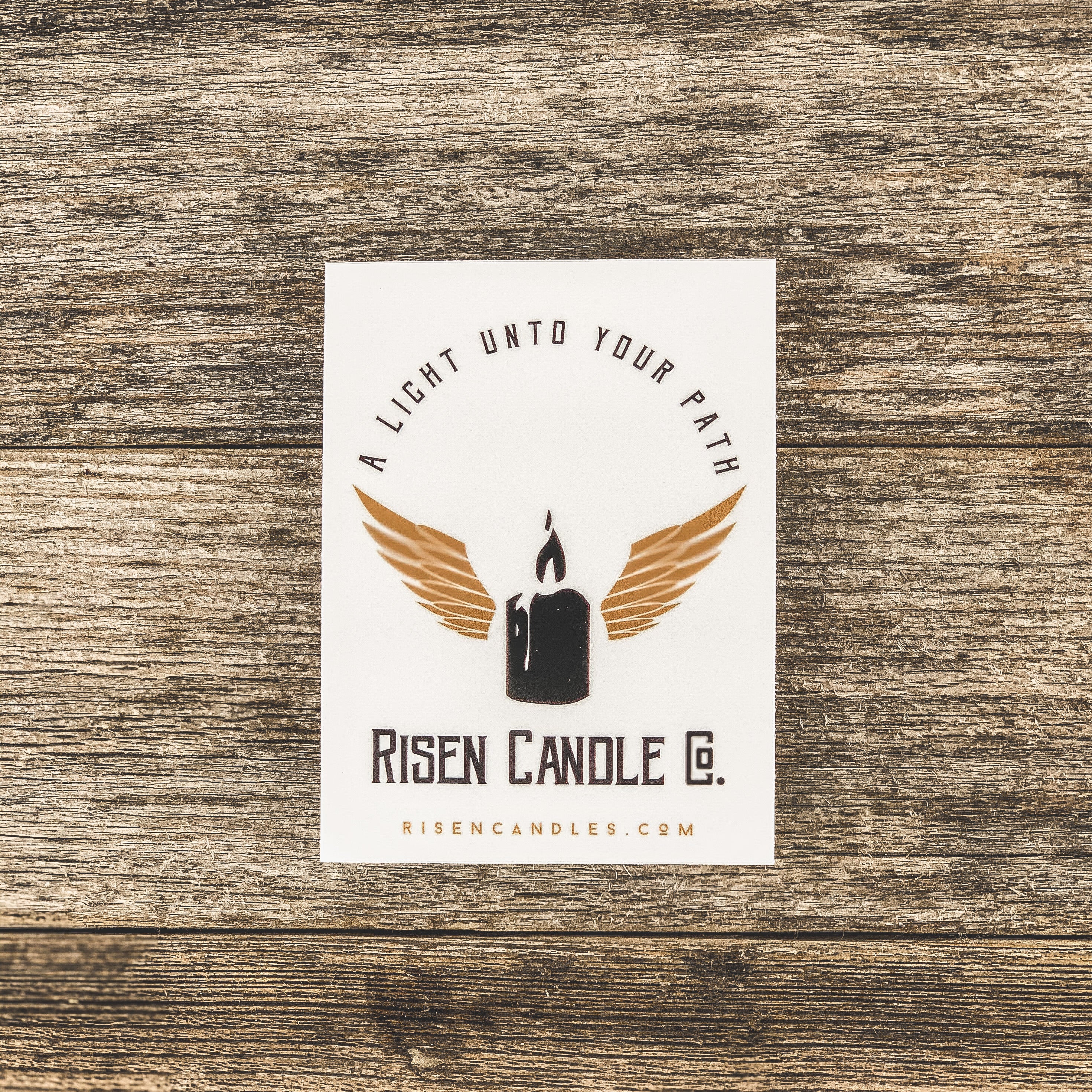 Risen Rectangle Sticker